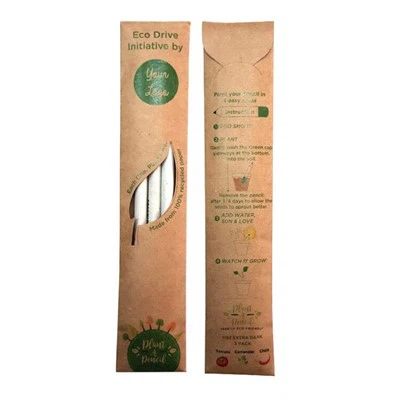 Eco-Friendly Plantable Seed Pencil